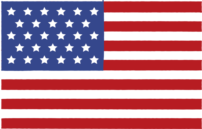 USA flag, Flag of the United States Decal, Flag of the United States, flag, stars png
