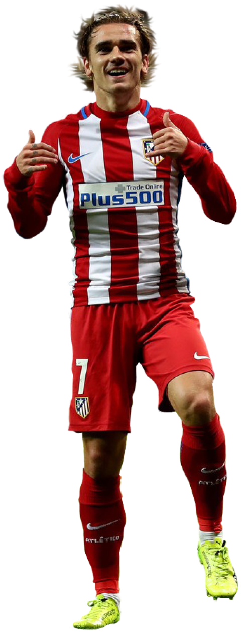 Antoine Griezmann Atlético Madrid 2017–18 La Liga Football player, antoine griezman, sport, jersey png free download