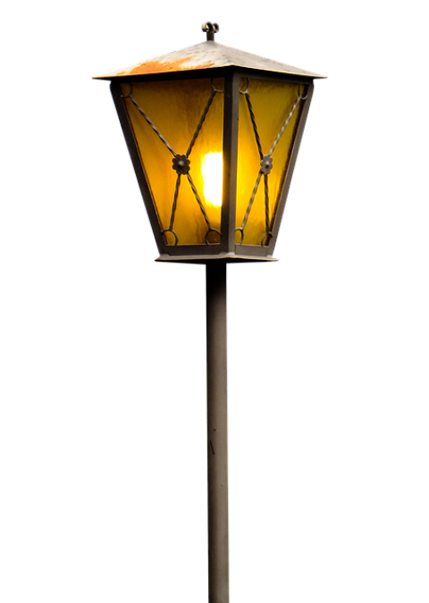 Lamp Street Wall, Urban Decor, Artistic Lighting Free PNG