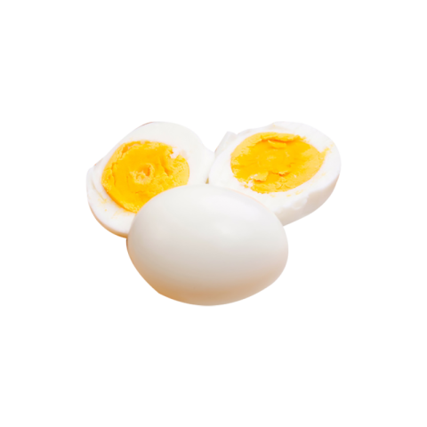 Air Fryer Hard Boiled Eggs Cut in Half HD Transparent PNG