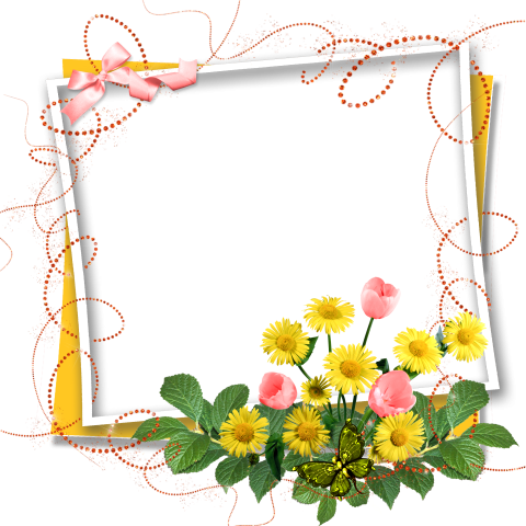 Frame, Greeting & Note Cards Birthday, flower frame, love, flower Arranging png