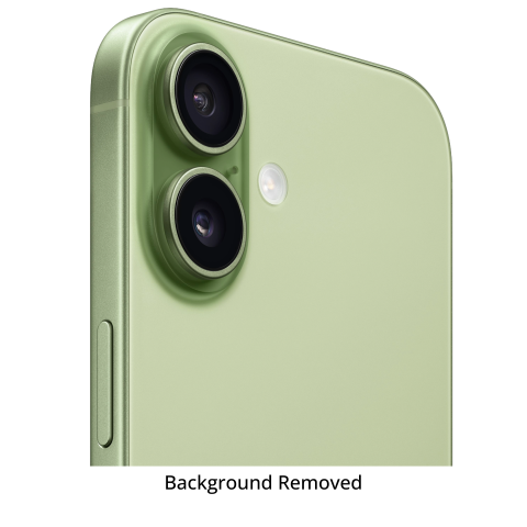 iPhone 17 Sage Green Top Back View