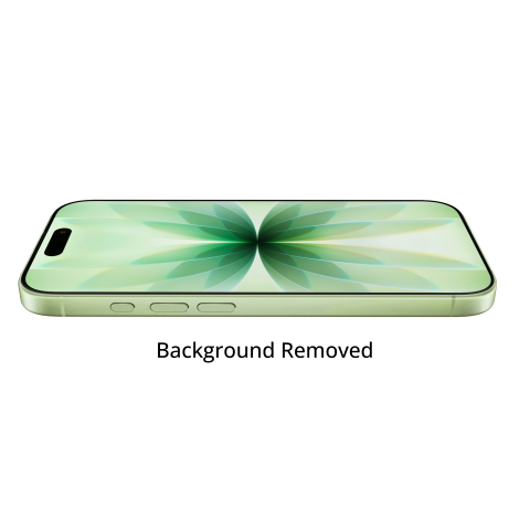Sage Green iPhone 17 Horizontal Landscape Position