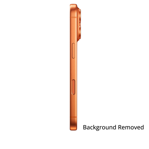 Orange iPhone 17 Pro Side View