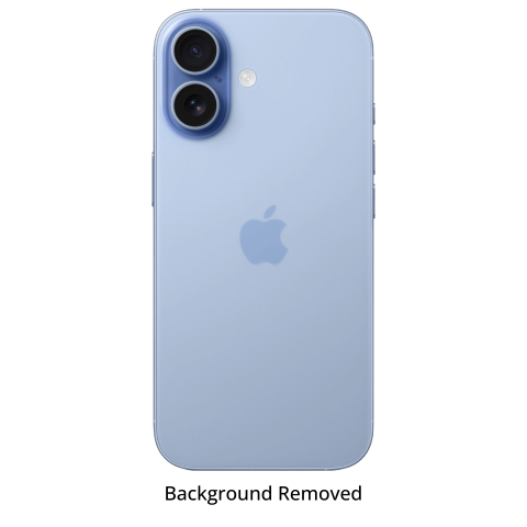 Mist Blue iPhone 17 Back View
